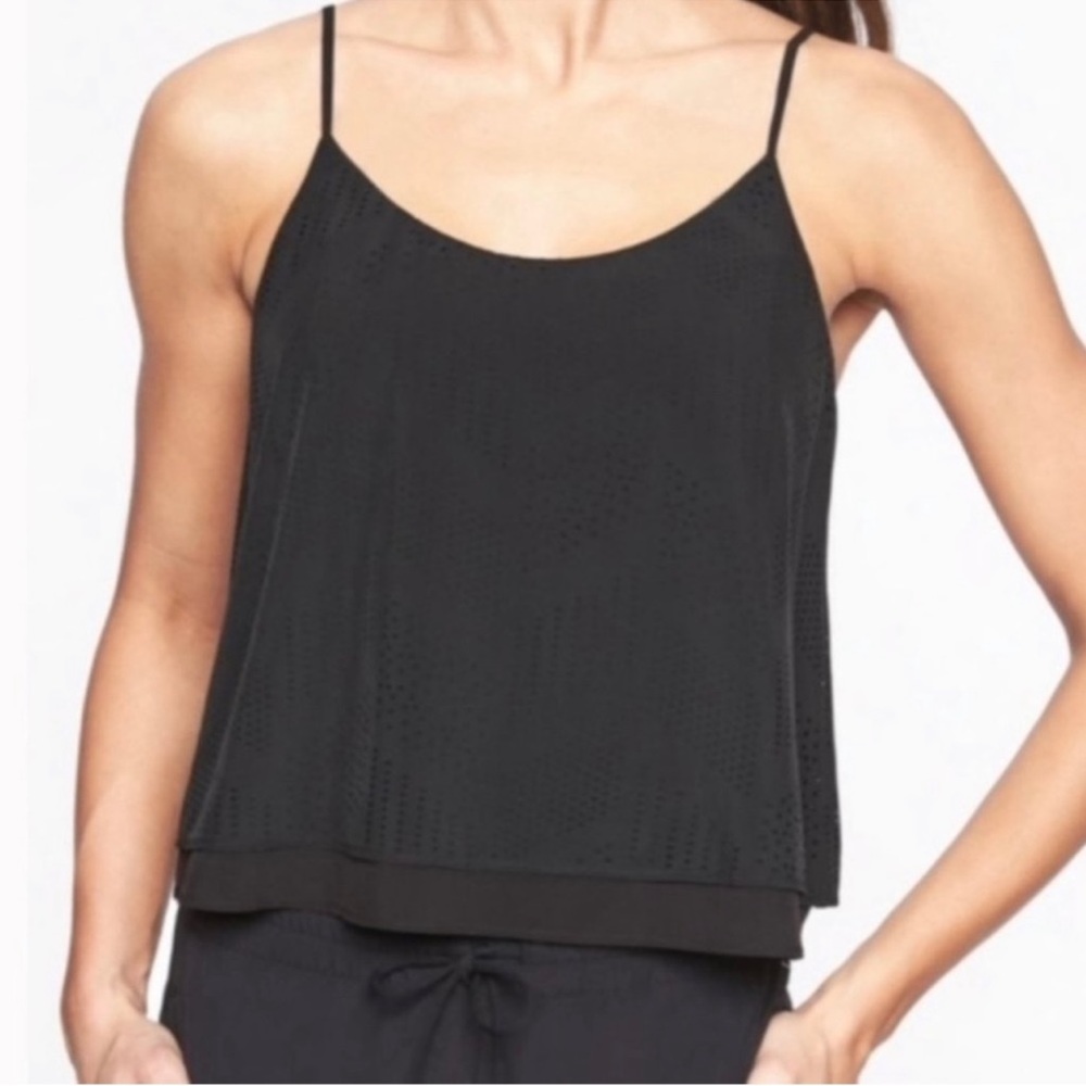 Athleta eyelet tank NWOT